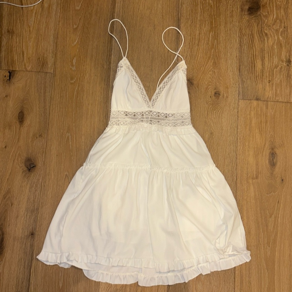 white dress